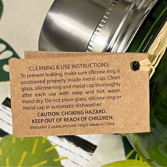 Brooklyn Libation Association 5 Piece Cocktail Mason Jar Shaker Bartendender Set - Picture 6 of 16